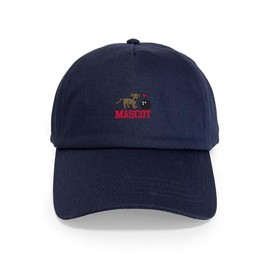 CafePress Mascot Unique Adjustable Baseball Hat Navy