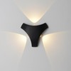LED Wall Light 3W 3LED Three Sided Luminous Design Waterproof
