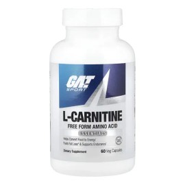 Carnitina Gat Sport L- Carnitine 60 Veg Capsulas 500mg Sabor Sin sabor