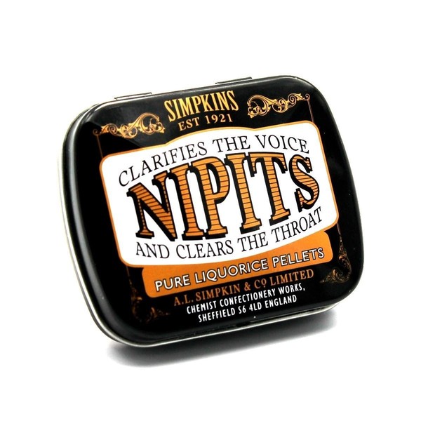 Simpkins Nipits Liquorice Pellets Original 11 g (1 Pack)