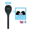 Akebono Sangyo PM-465 Rice Spoon, Black, 6.3 inches (16 cm),