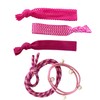 HAARallerliebst 5 x Hair Bobbles Bracelets with Storage Box (Pink