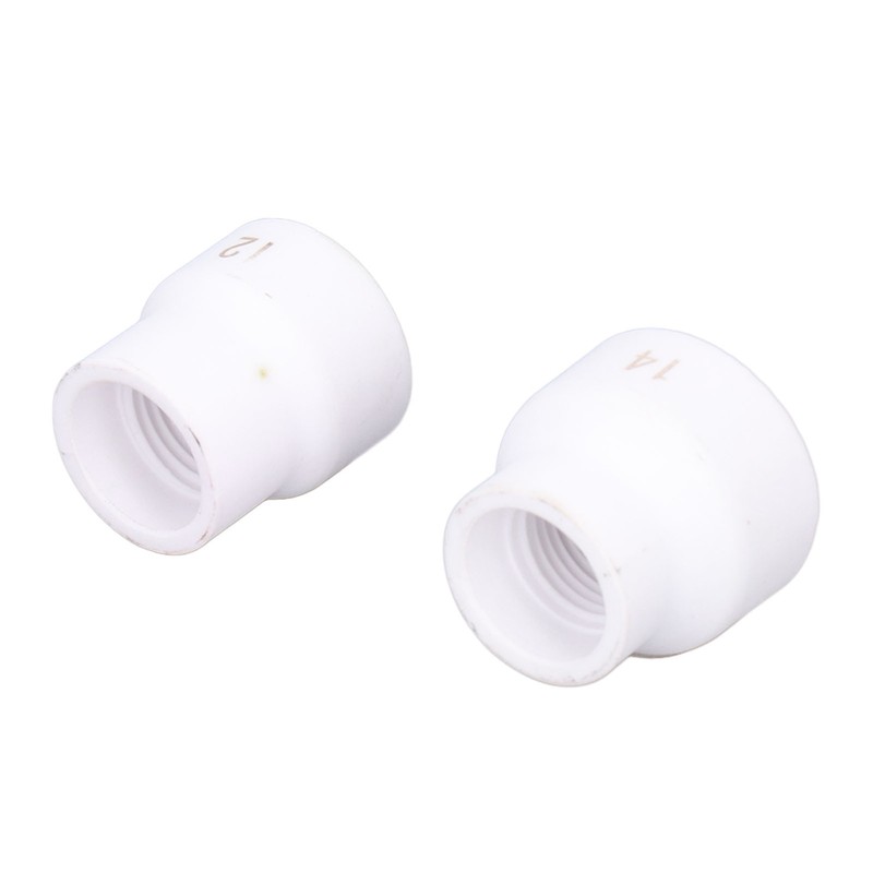 2Pcs TIG Welding Cup 12#/14# Ceramic Nozzle Accessory Set Kit