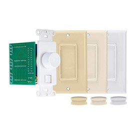 Monoprice 60-Watts Volume Control with A/B Switch, Connect Multiple Speaker Pairs to a Single Power Amplifier or Receiver, Model Number: 138176