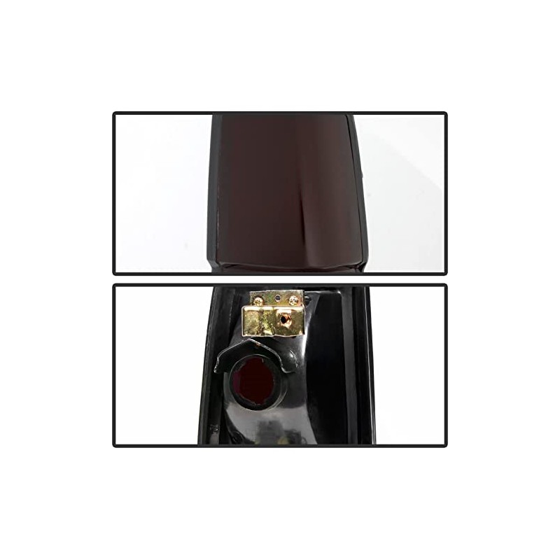 ACANII - For 1986-1997 Nissan D21 Hardbody Pickup Red Smoked