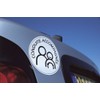 Carlinea 463242 Electrostatic Car Sticker with French-Language Phrase Conduite Accompagnée
