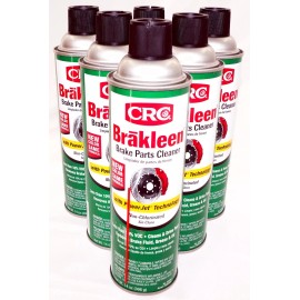 CRC Brakleen Brake Parts Cleaner 14oz w/ PowerJet Technology Spray 05050 6 Pack