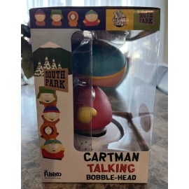 Funko 2008 Funko Wacky Wobbler Bobblehead Talking Cartman South Park NIB