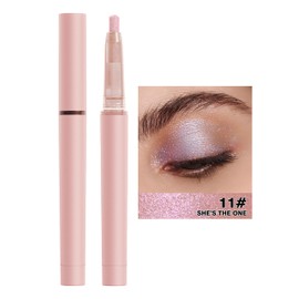 Erinde Glitter Matte EyeShadow Stick, Long - Lasting & Waterproof Eye Shadow Stick, Cream EyeShadow Pencil, Highly Pigmented Smooth For Spectacular Eye Makeup for Women, 11#