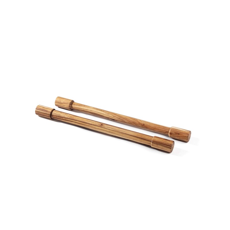 Ironwood Gourmet Set of 2 Rolling Pins, Large, Brown