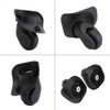 Pack of 2 Luggage Wheels Replacement Suitcase Wheels Wear-Resistant Swivel