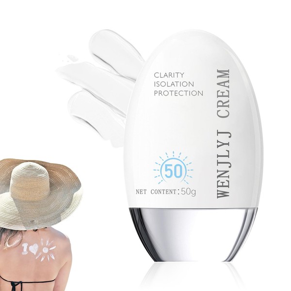 Hydrating Face Sunscreen,Tinted Moisturizer with SPF50 PA+,Lightweight Facial Sunscreen Long