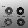 Grinder Flange Lock Nut Wrench Kit for Dewalt Milwaukee Makita