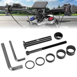 KEMIMOTO Stem Lock for Surron Talaria Headset Spacer with Handlebar Stem Top Cap Base and Extended Nut Compatible with Dirt Bike Light Bee X S X260 E-Ride Pross Talaria Sting XXX Segway X260 X160