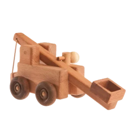 PoppyBabyCo Handcrafted Wooden Catapult Sling Shot Toy