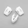 VVO Fasteners- White Plastic Dashboard and Fascia Trim Clips for