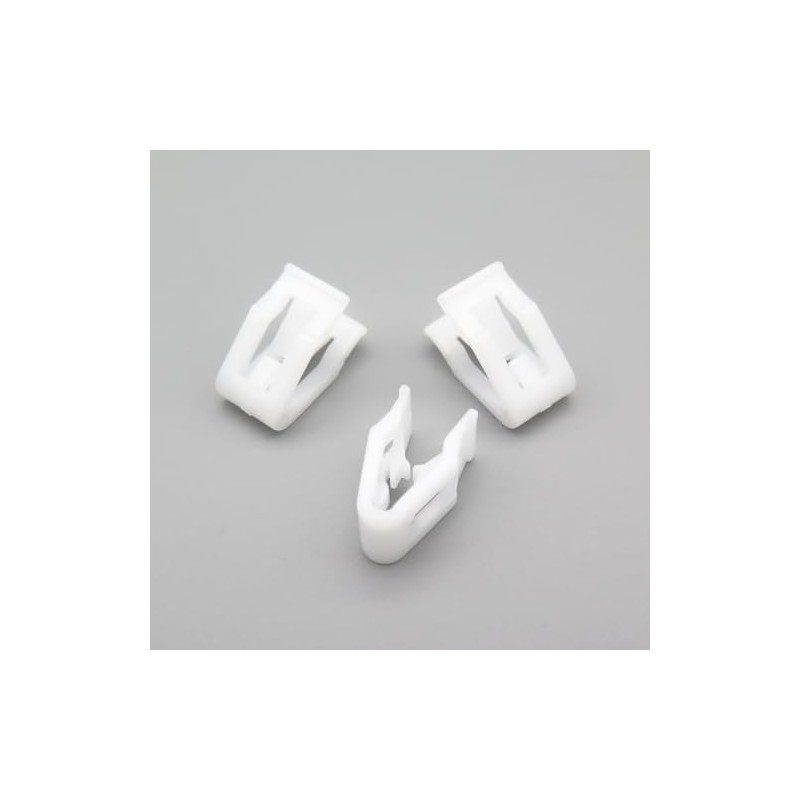 VVO Fasteners- White Plastic Dashboard and Fascia Trim Clips for