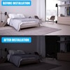 Sun Blocking Window Shades - 57 x 78.7 Inch Privacy