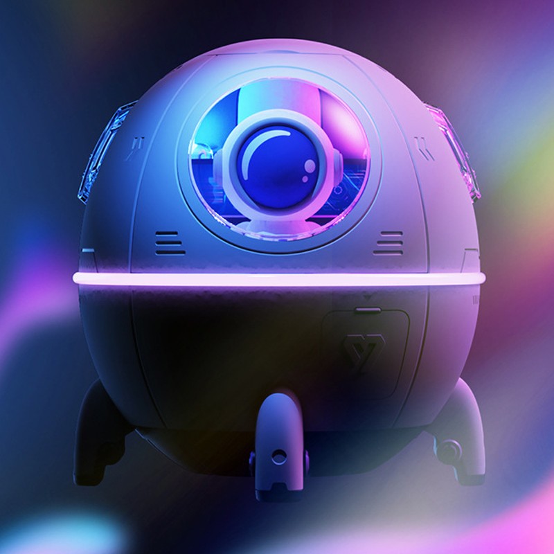 Humidifier with Colorful Night Light Aroma Essential Oil Diffuser Space