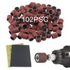 CZNBZIU Pack of 102 Sanding Sleeves Sanding Belts Sanding Caps
