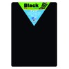 Flipside Products Black Dry Erase Boards, 9" x 12", Pack