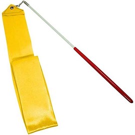 HOMEBT 2M Pieces Dance Ribbons Streamers Rhythmic Gymnastics Ribbon Wands for Kids Artistic Dancing, Baton Twirling Multicoloured 10 Pieces