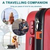 ZHEGE TSA Approved Luggage Locks with Open Alert Indicator, Suitcase