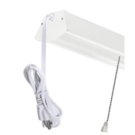 Sleeklighting 4ft led shop light 48Watt 4000lumans 4000k Work Shop Light Fixture with Pull Chain, Energy Star approved