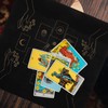jojofuny 1 Set Tarot Cloth Flannel Altar Cloth Tarot Card