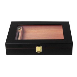 Cigar Box Cedar Wood Box Display Windows Cigar humidor Mini Portable Piano with Display Box