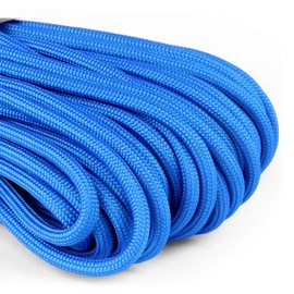 Atwood Rope MFG 550 - Cuerda de paracaídas de nailon de 100 pies con núcleo de 7 hebras para exteriores, equipo de supervivencia fabricado en Estados Unidos | Cordones, pulseras, envolturas de asa,