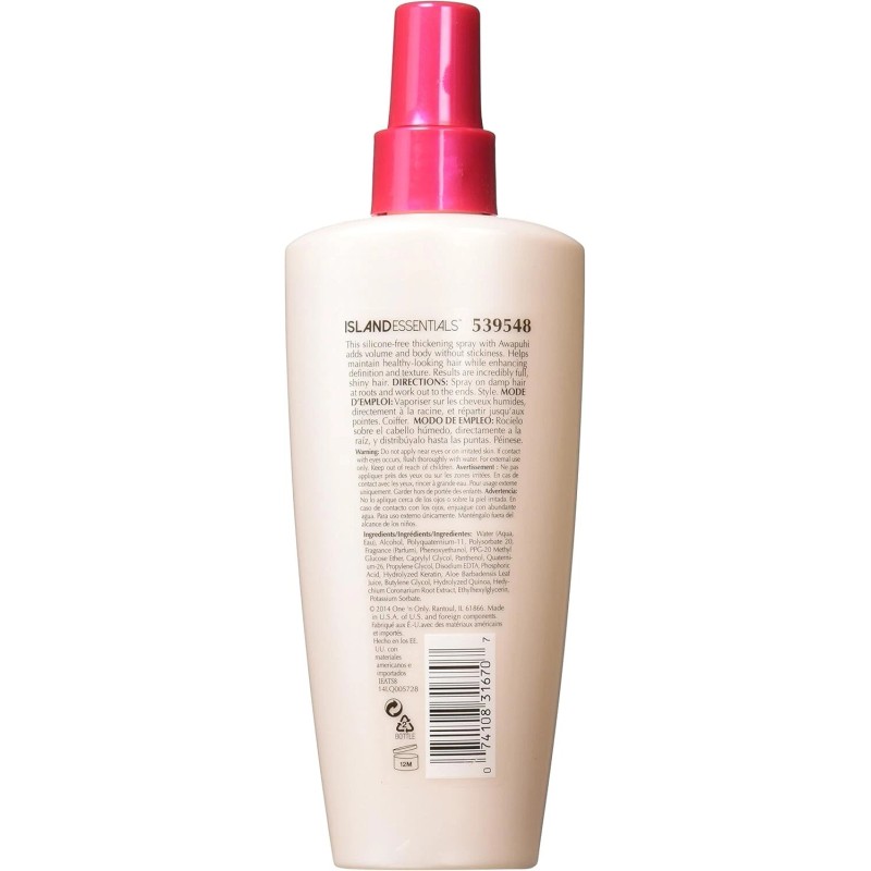 One 'n Only Island Essentials Spray Awapuhi Thickening One 'N