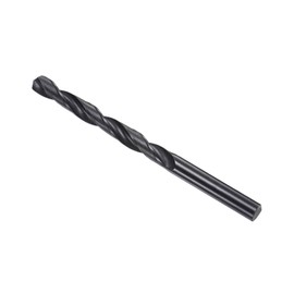 CoCud 6542 High Speed Steel Twist Drill Bit, Diameter 0.3 inch (8.8 mm), Length 4.8 inches (123 mm), Black Oxide Straight Twist Job Drill Bit - (Application: Metal, Woodworking, Plastic, Aluminum)