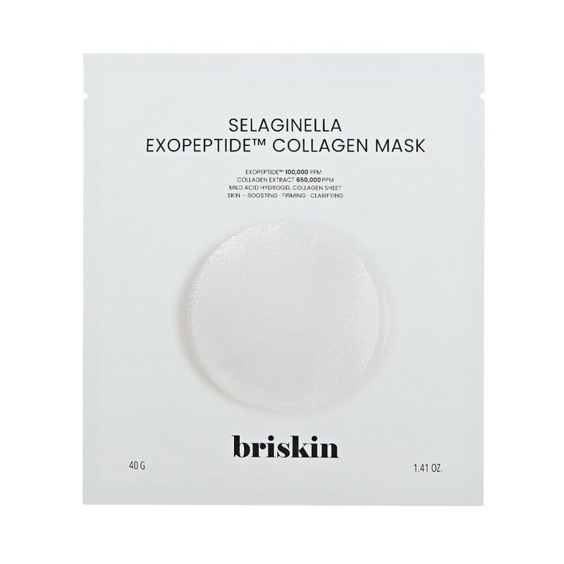 briskin Selaginella Exopeptide Collagen Mask Sheet 1P - briskin Selaginella