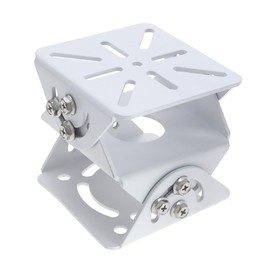LT Easiyl Camera Universal Joint Mount Metal Security Camera Universal Joint Holder Accessories for CCTV Video Camera 105x100x95mm White