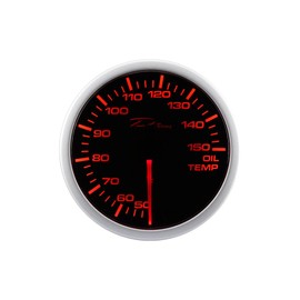 Depo Racing WA5247B-C WA-Series Instrument/Gauge, Smoke, 52 mm