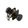 STARPY Passage Black Door Knob for Closet and Hall,Interior Door