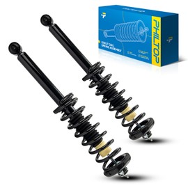 PHILTOP Rear Struts Assembly for 2003-2007 Accord GAS 2004-2008 Acura TL, 171372 * 2 Complete Struts and Shocks Absorber Assembly,Quick Suspension Loaded Struts with Coil Spring