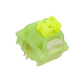 Outemu Lemon V3 Switch,35 Pcs Pre-Lubed Clicky Silent Switches for Mechanical Gaming Keyboard,5-Pin Switch
