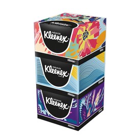Kleenex Cottonelle Pauelos Faciales Boutique, Paquete de 3 cajas con 70 piezas cu de doble hoja                                                       