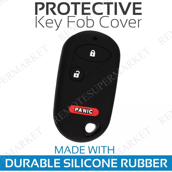 RemoteSuperMarket Key Fob Cover For 2003-2011 Honda Element Remote Case
