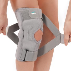 Tynor OA Knee Support (Neo), Grey, Right, XXL, 1 Unit                                                                                                 