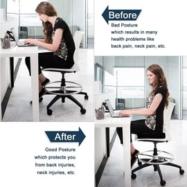 Big Ant Chair Cushion, Soft Seat Pads with Ties for Dining Chair, Padded Cushion Chair Seat Pads Armchair Cushion Thick Square Seat Cushions Fit for Home Office Car (Black, 1 Piece)