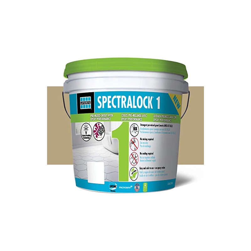 LATICRETE SPECTRALOCK® 1 Pre-Mixed Grout (#52 Toasted Almond)