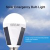 Solar Panel LED Light Bulb Portable Waterproof Indoor/Outdoor Hiking Camping