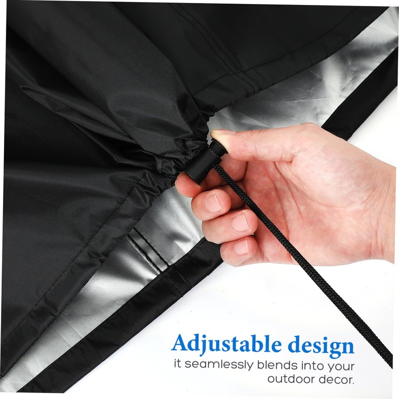 Kisangel BBQ Grill Cover Durable Outdoor Barbecue Protector for Round