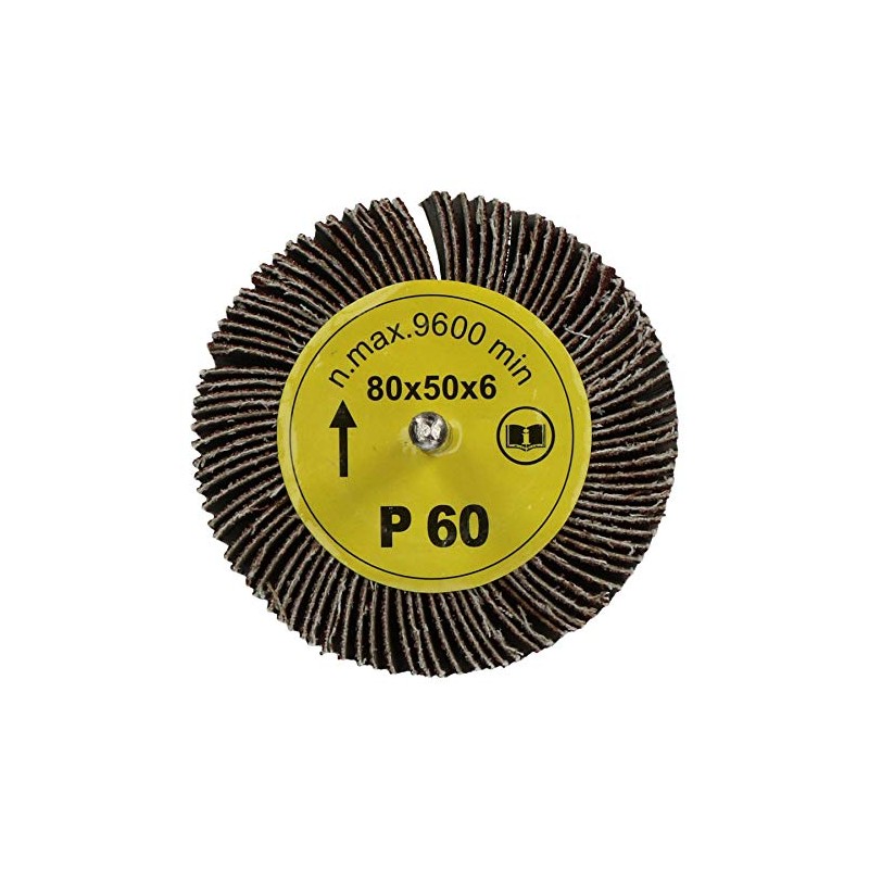 60 Grit Flap Wheel Disc Shaft Mounted Abrasive Sanding Drill