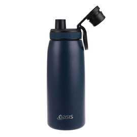 Oasis Double Wall Insulated Sports Bottle 780ml Navy