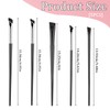 5 Pack Slanted Eyebrow Brush Eyeliner Brushes Angled Makeup Brush