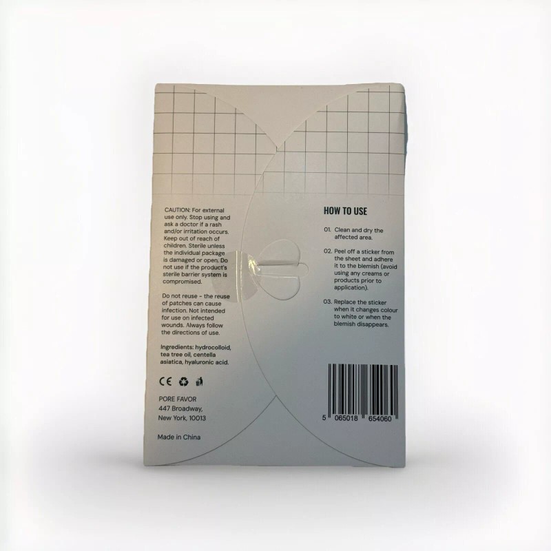 Pore Favor Pimple Patches 12MM PATCHES, 3 packs of 36